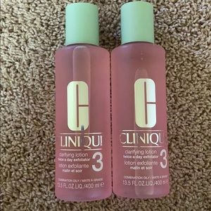 Clinique clarifying lotion type 3 (double pack)